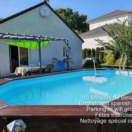 2 Vraies Chambres Privees Au Calme Dans Villa De Campagne Plain-Pied 105M2 Avec Piscine A Montfaucon Montfaucon  Eksteriør bilde